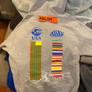 Virgil abloh off white champion hoodie from stockx